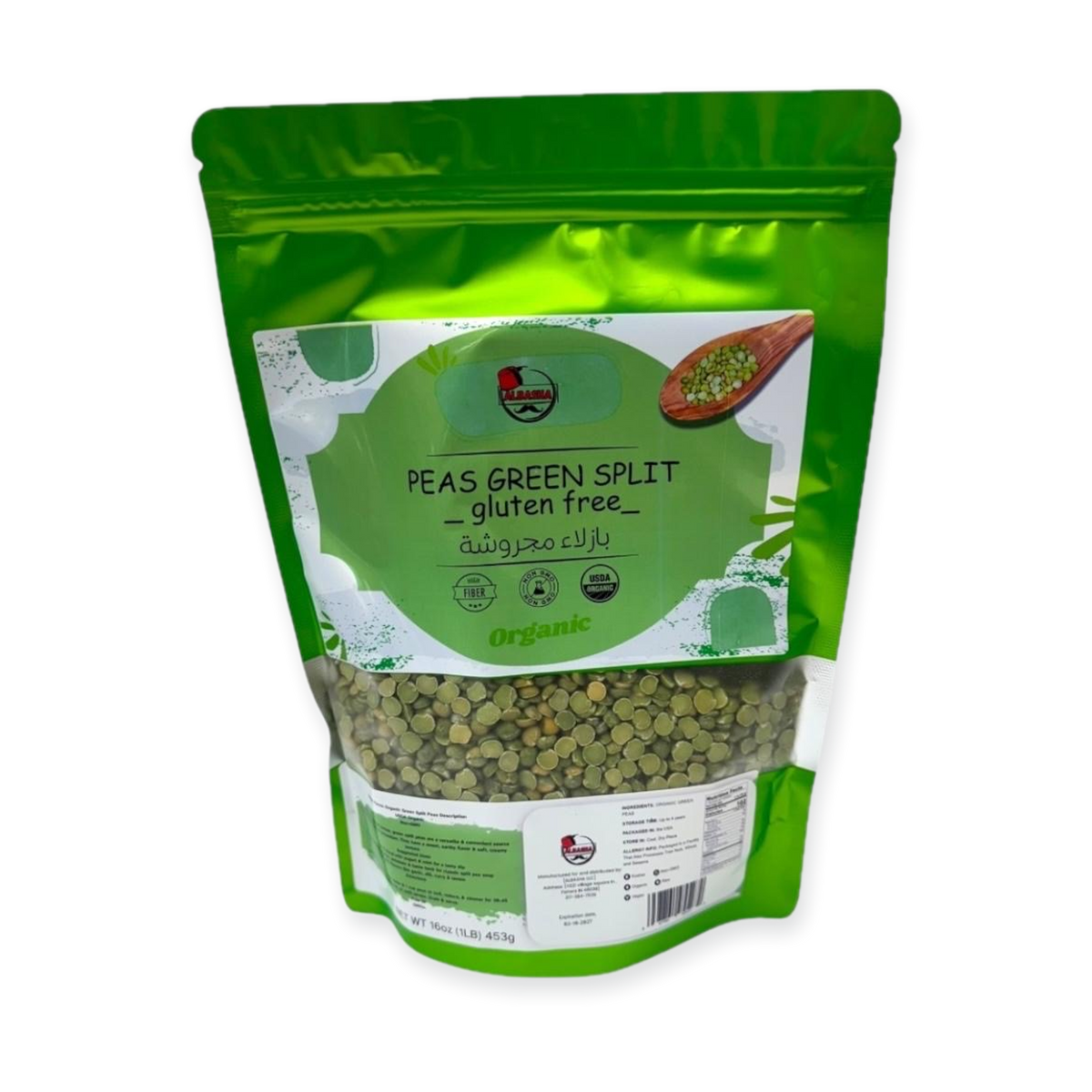 Organic Green Split Peas