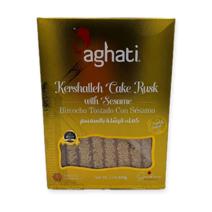Kershalleh Cake Rusk with Sesame Aghati (454g)