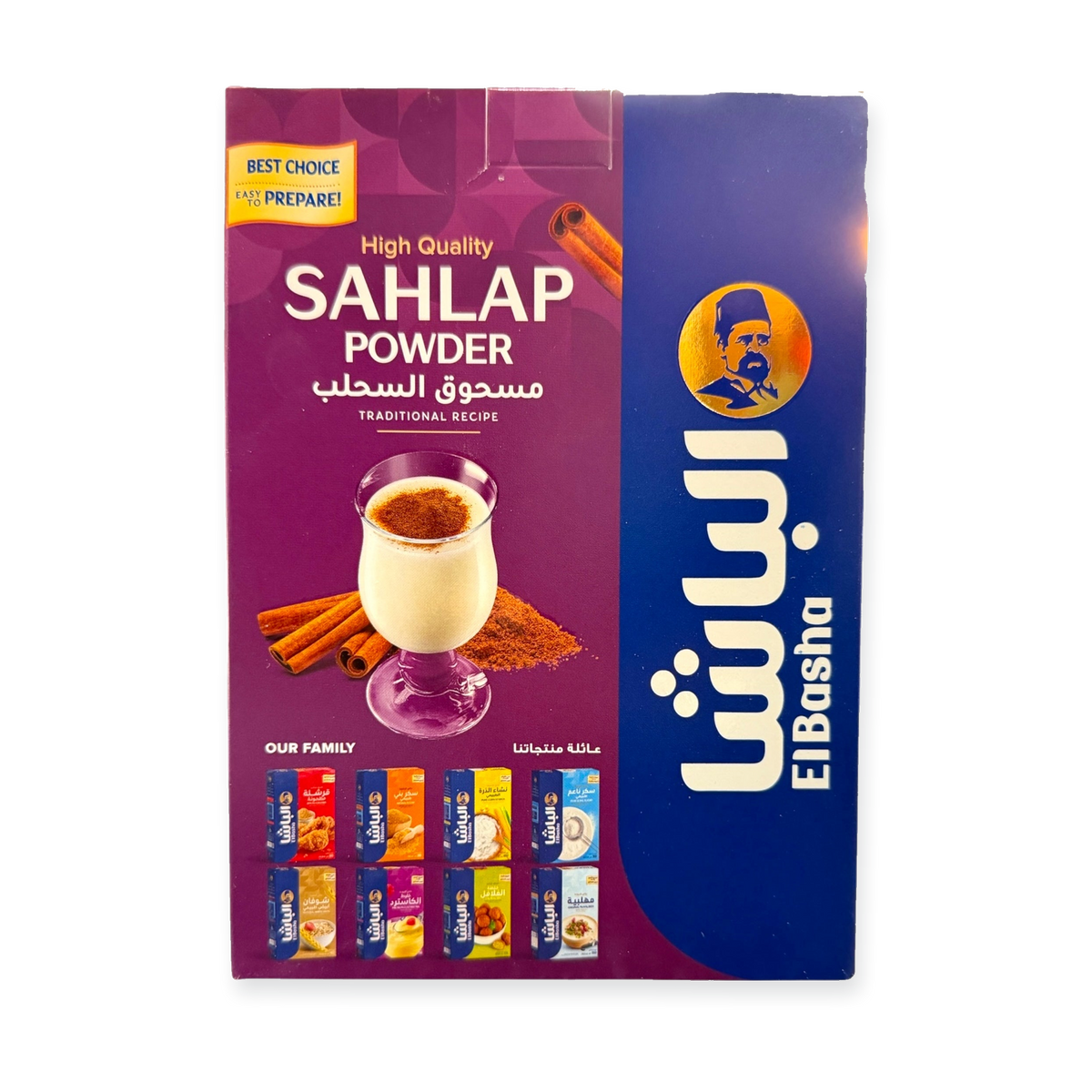 elbasha Sahlap Powder – Authentic Turkish Traditional Drink Mix