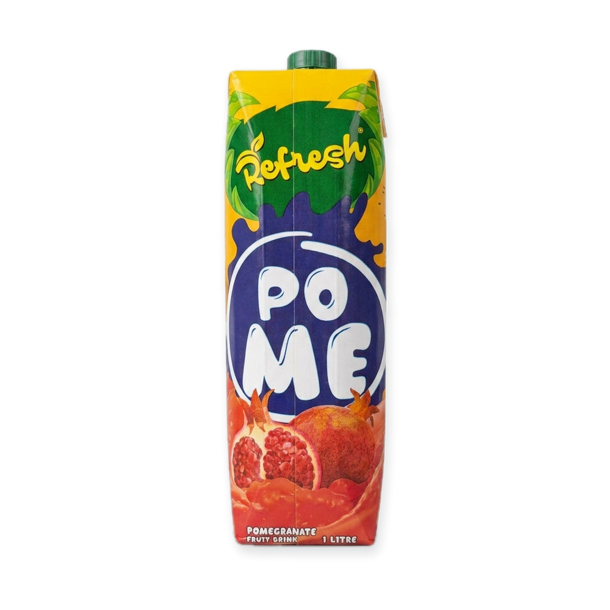 Refresh Pomegranate Fruit Drink 1 Litre - Premium Middle Eastern Juice