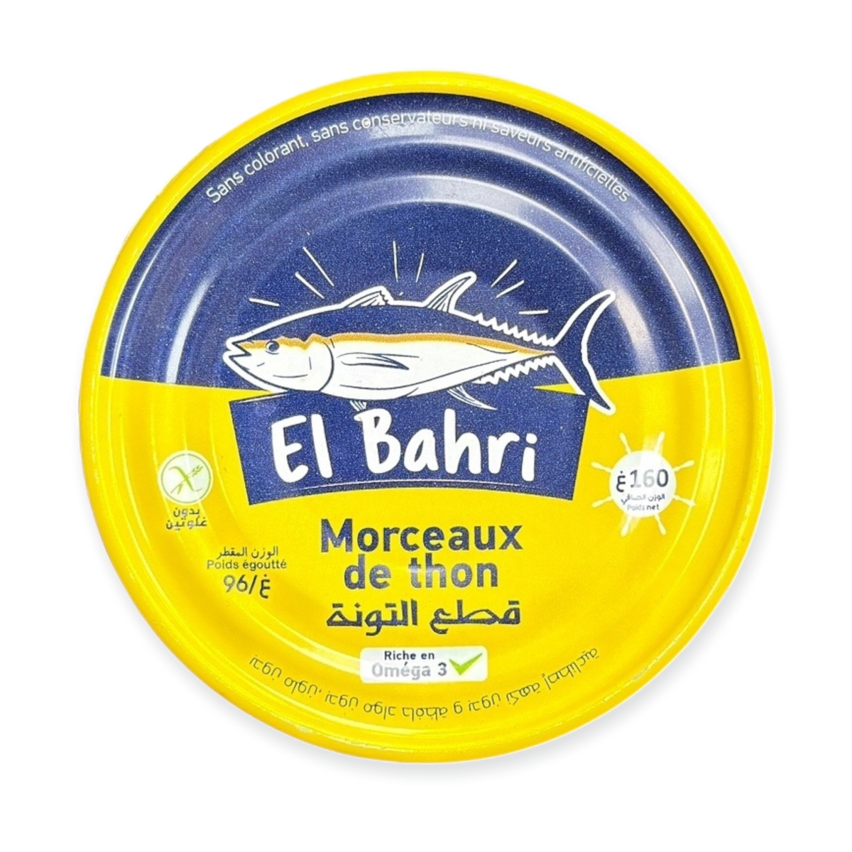 El Bahri Tuna In Vegetable Oil – 160g Canned Seafood