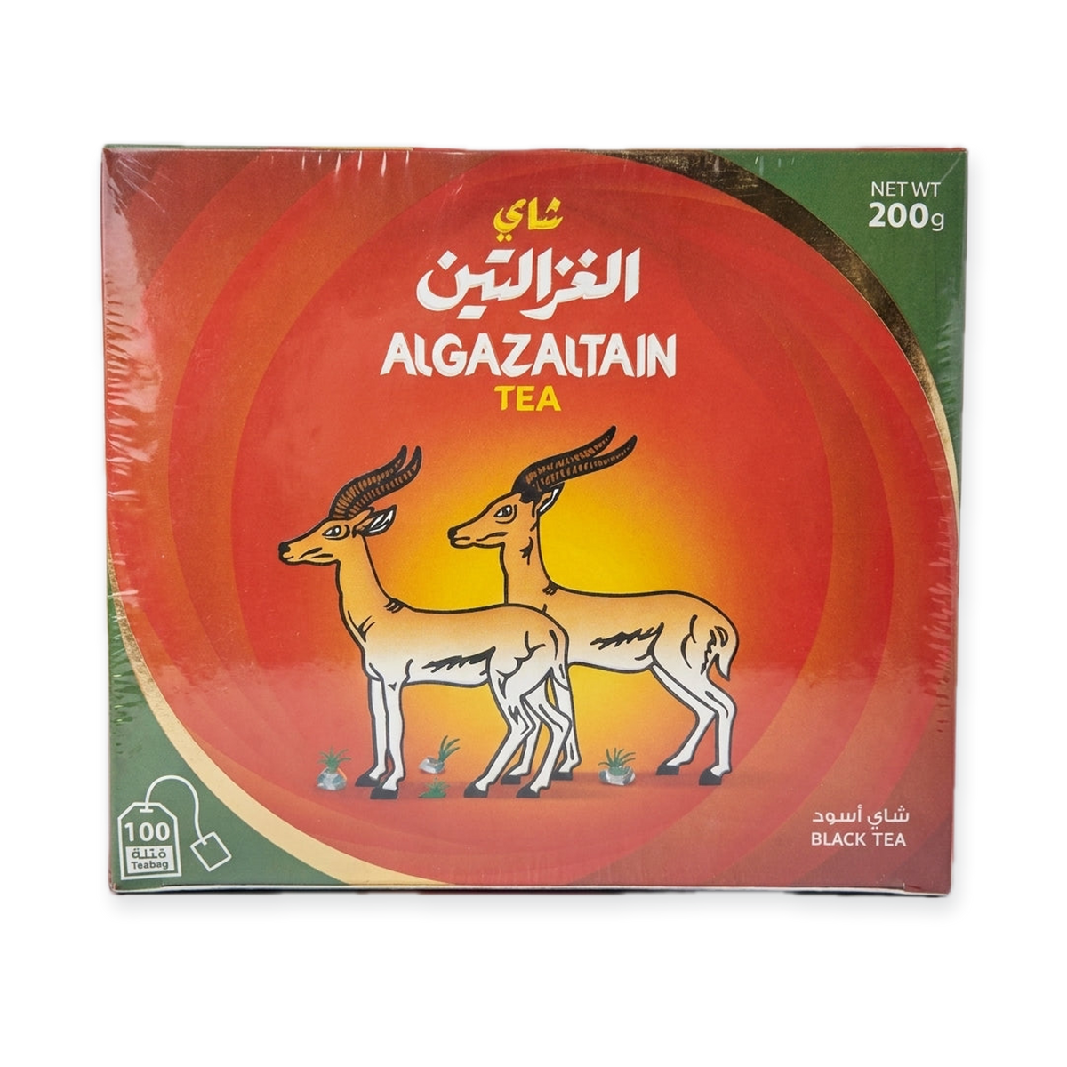 Algazaltain Black Tea 200g - Premium Arabic Tea with 100 Teabags