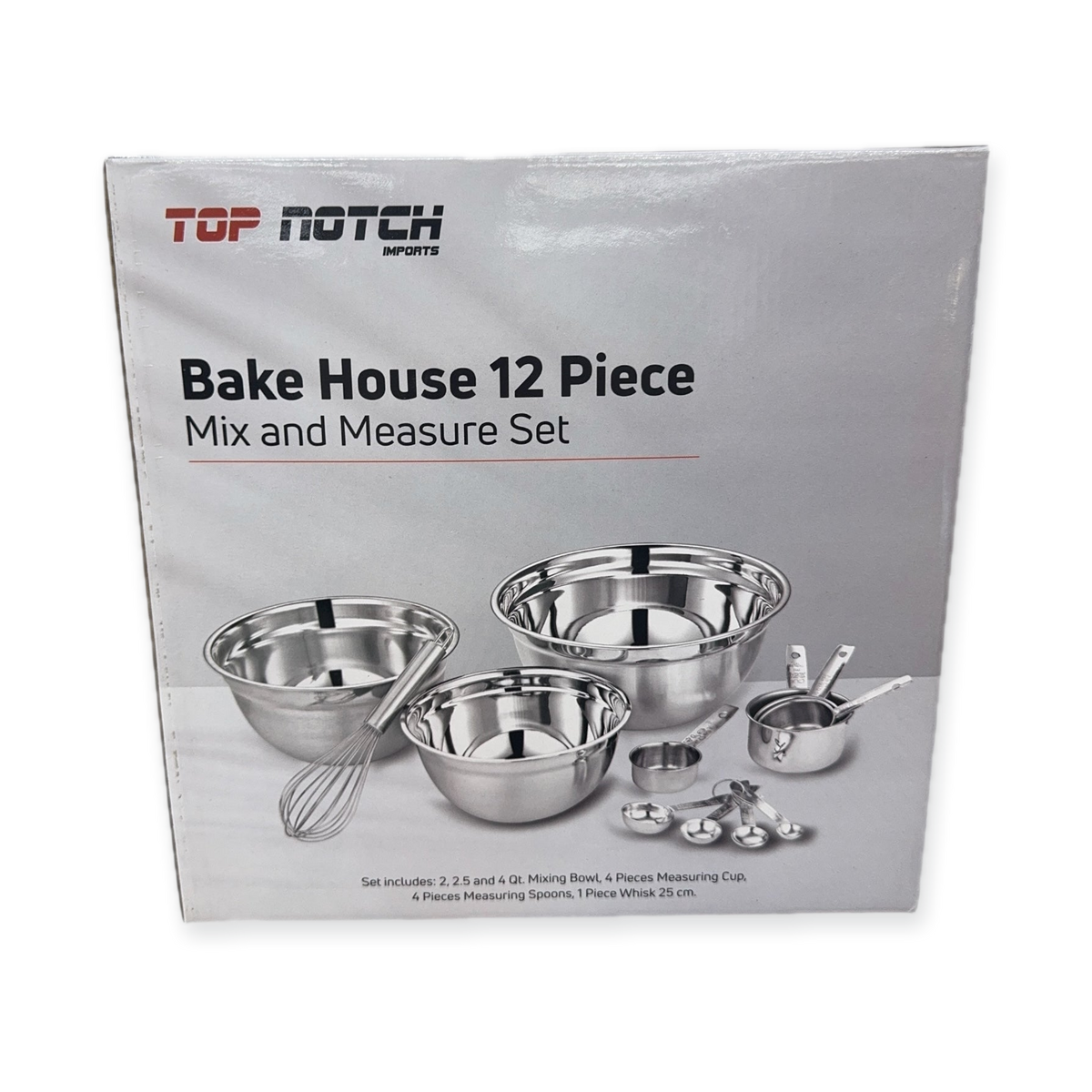 Top Notch Bake House 12 Piece Mix and Measure Set