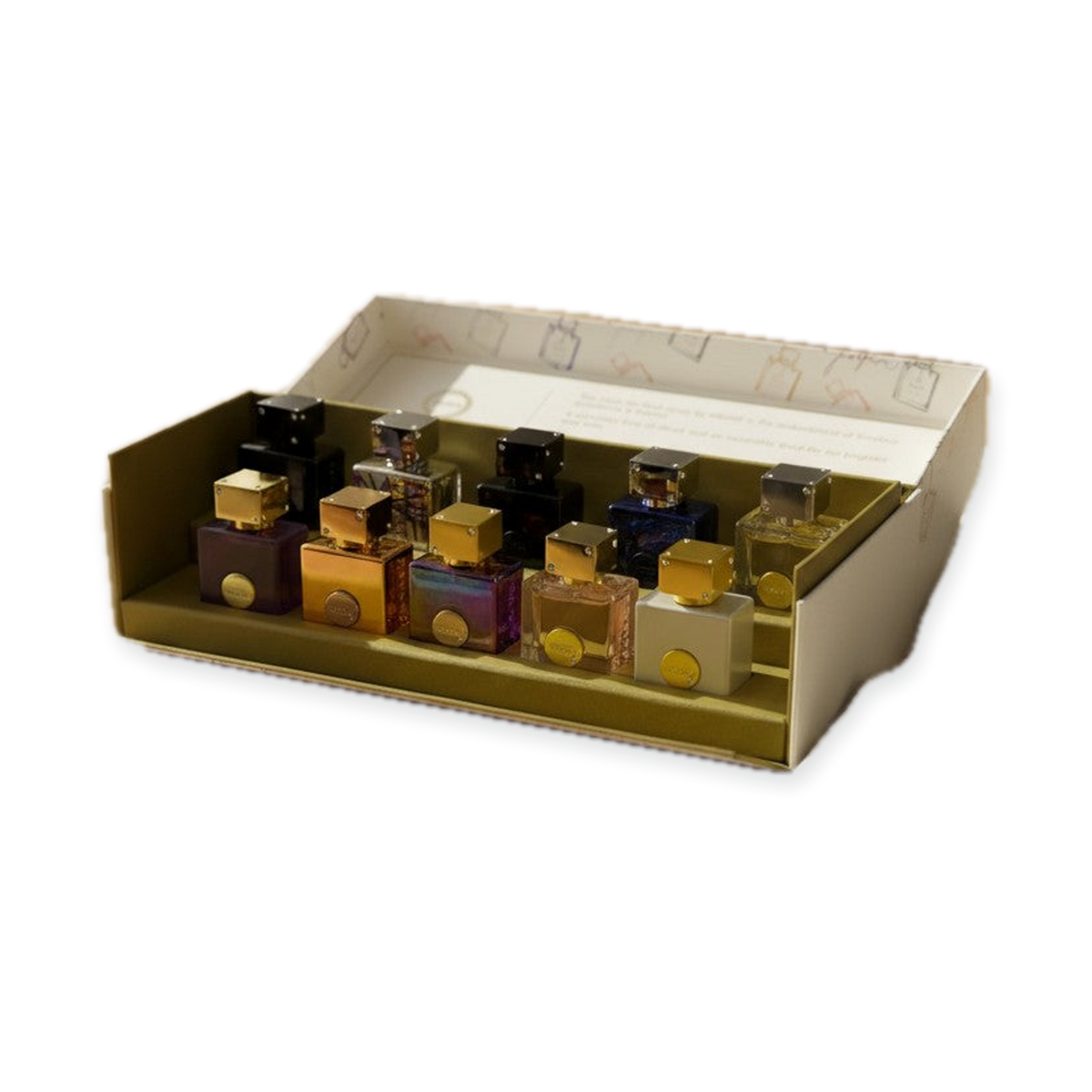 Armaf Club de Nuit Parfum Discovery Set — 10x5ml Complete Collection (w/ Maleka)