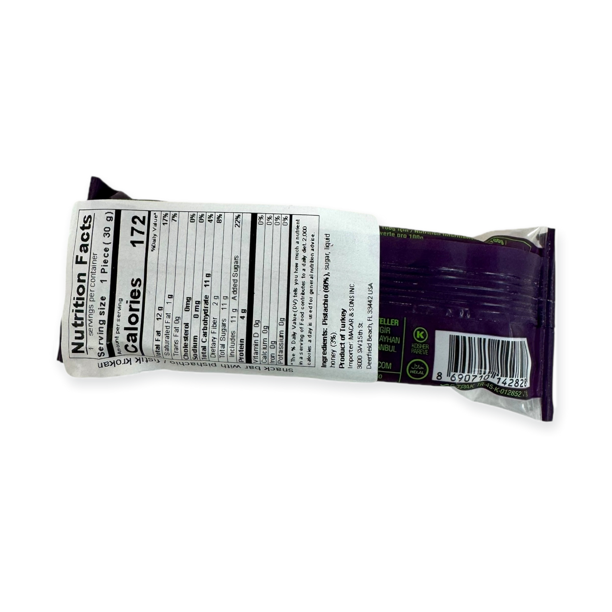 Koska Pistachio Energy Bars – Nutritious On-The-Go Snack