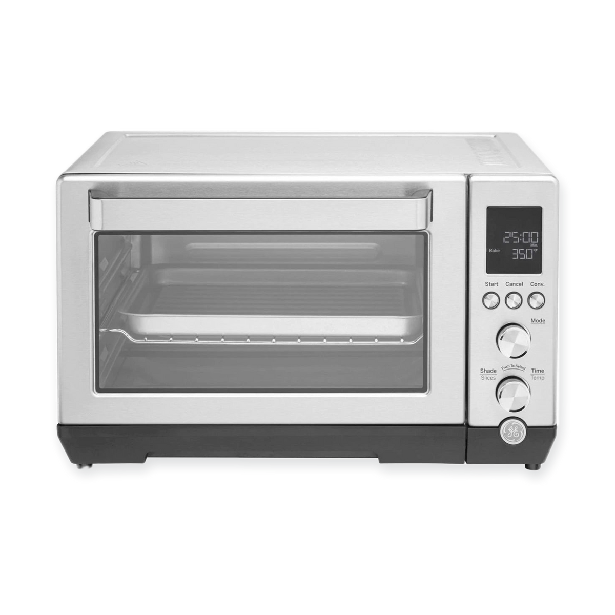 GE Stainless Steel Quartz Convection Toaster Oven – 7 Cooking Modes