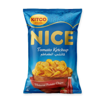 NICE Natural Potato Chips Tomato Ketchup (150g)