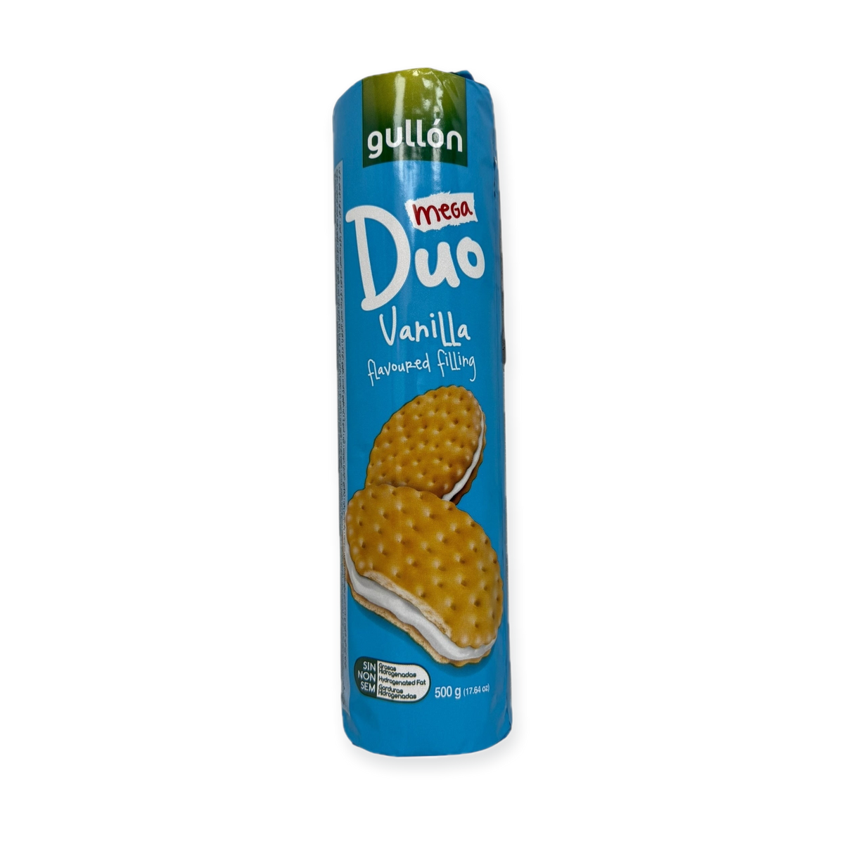 Gullon Duo Vanilla Snack Cookies – Cream Filled
