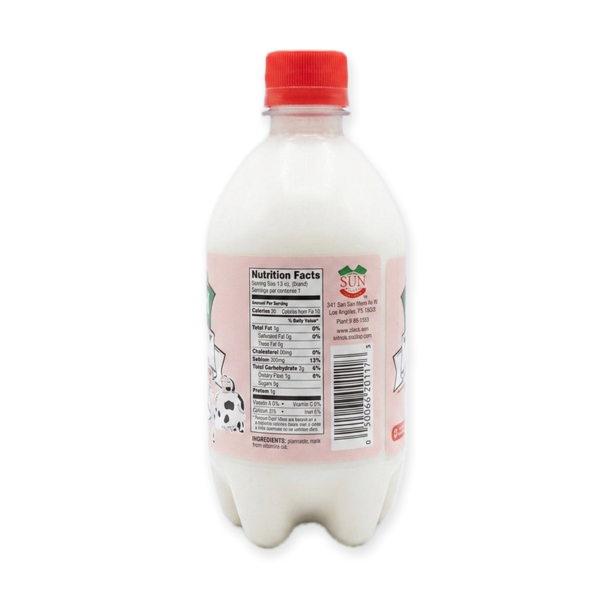 Abali Yogurt Soda 20 oz - Original Flavor Doogh Beverage
