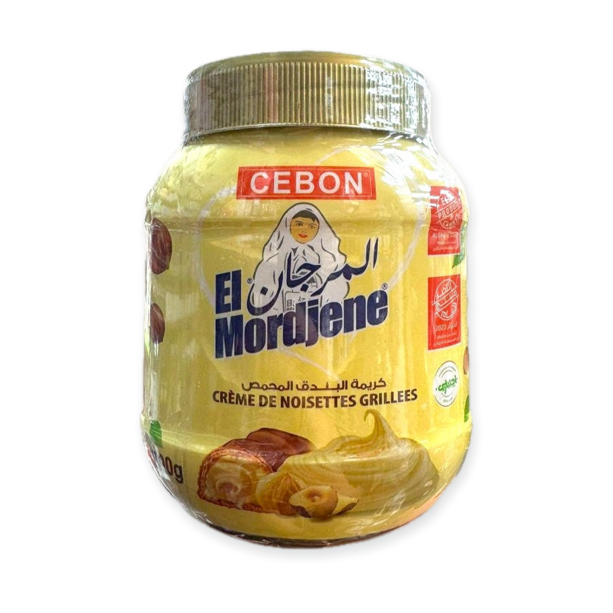 El Mordjene Cebon Creamy Hazelnut Chocolate Spread, 700g _ ATTENTION Expire Date (Sep/15/2026)