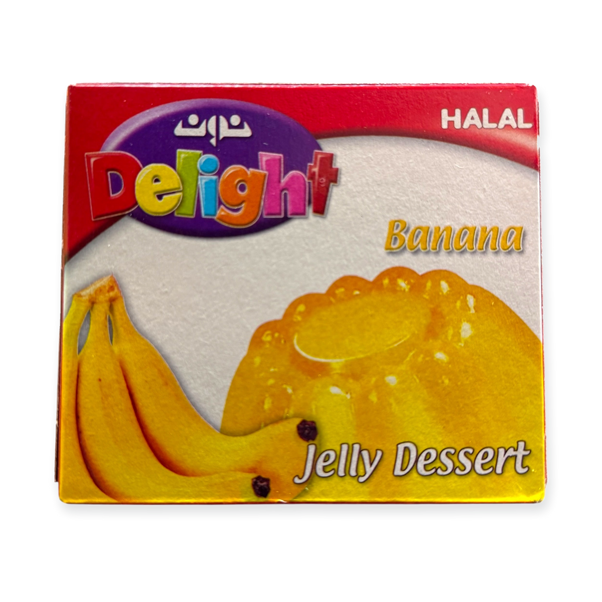 delight Banana Jelly Dessert – Natural Banana Flavor