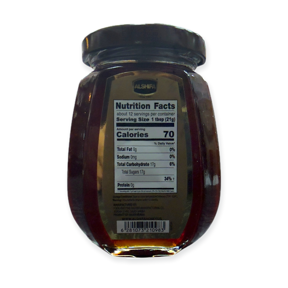Alshifa Honey – Pure Sidr Honey 250g