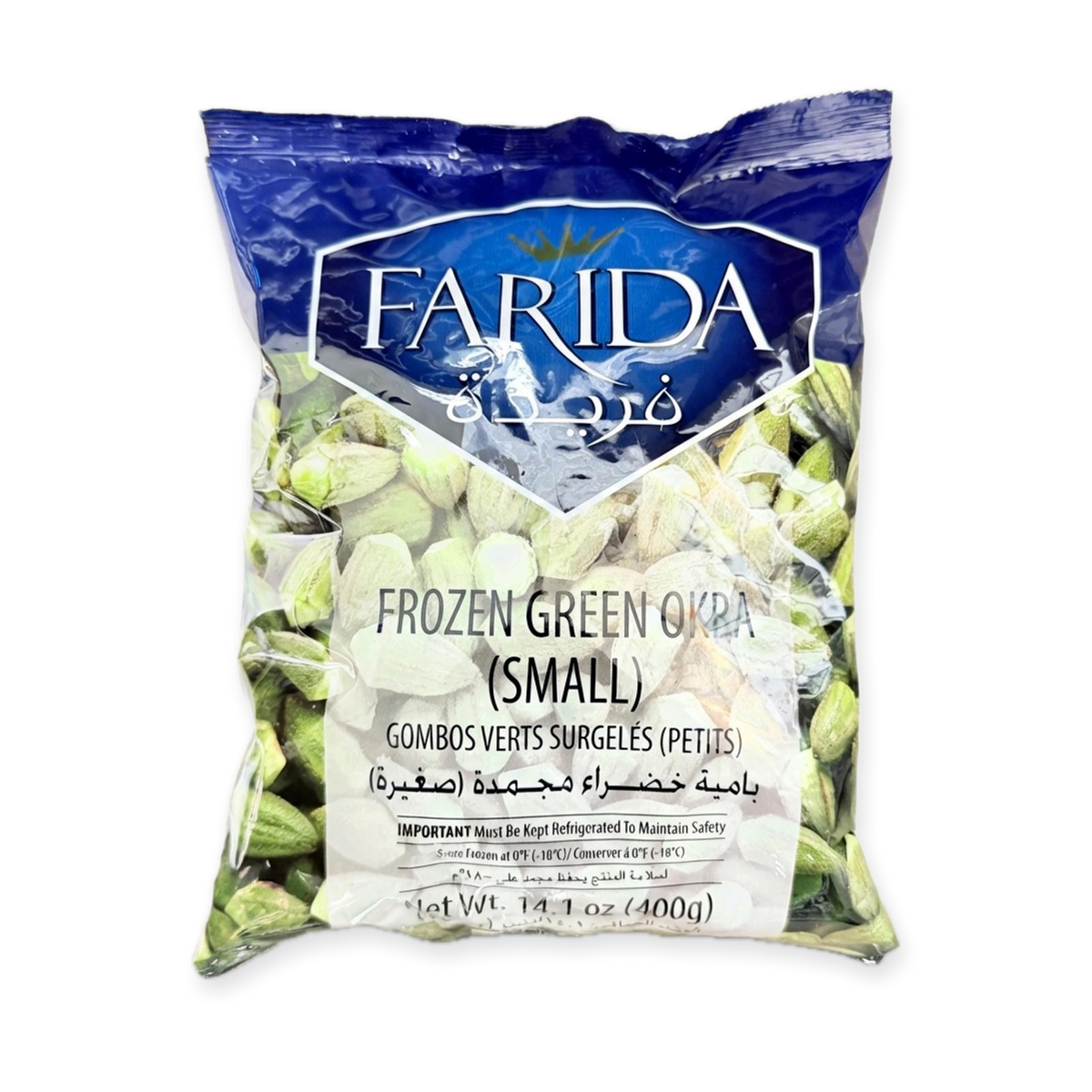 Frozen Green Okra (400g) by farida