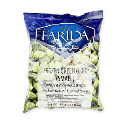 Frozen Green Okra (400g) by farida