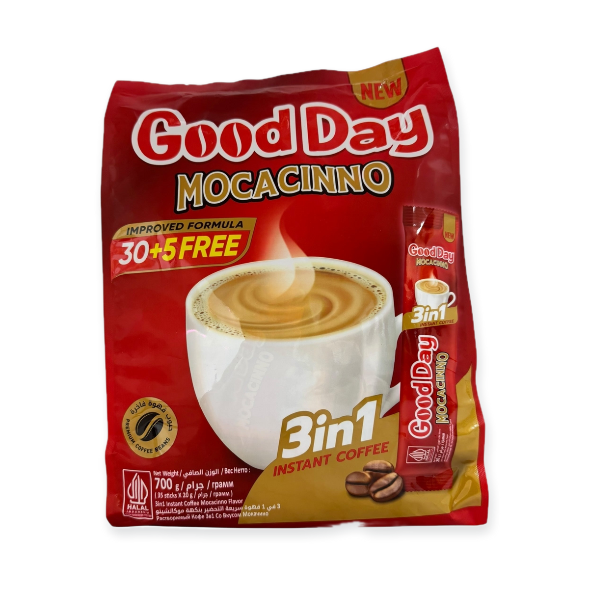 Good Day Mochaccino – Rich Coffee with Chocolate Flavor
