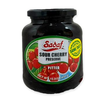 Sadaf Pitted Cherry Jam – Sour Cherry Preserve