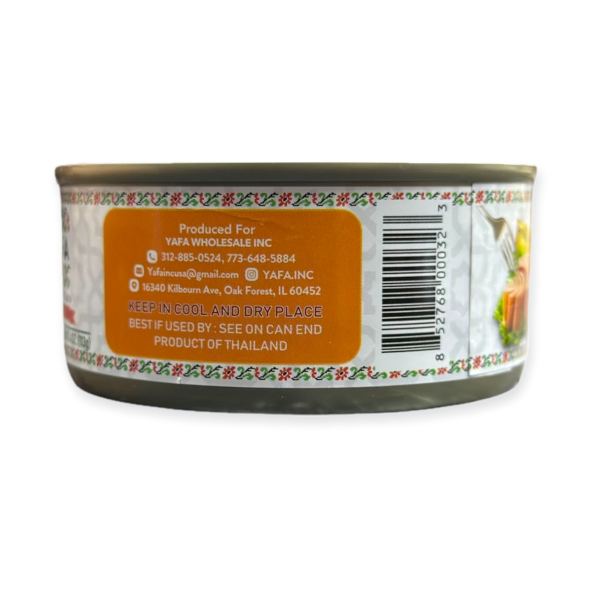 Yafa Solid Light Tuna In Soy Oil – 142g, High-Quality Source Of Protein, Convenient For Meal Prep