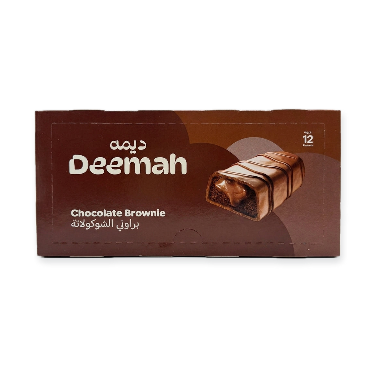 Deemah Chocolate Brownie 12 Pieces - Premium Saudi Brownie Cakes