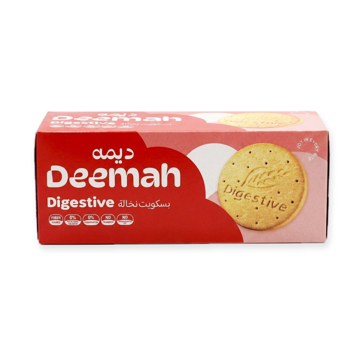 Deemah Digestive Biscuits 400g - Fiber-Rich Wheat Cookies