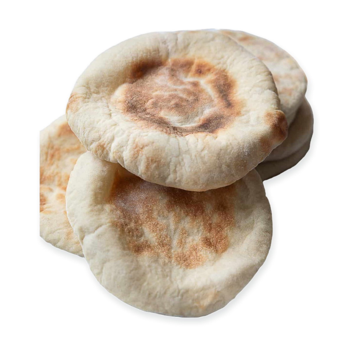Fresh Baked Pita Bread – 10 Soft, Chewy Pieces