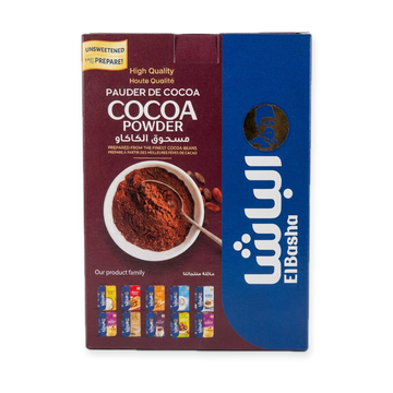ElBasha Cocoa Powder 250g (8.81oz) - Unsweetened Premium Quality