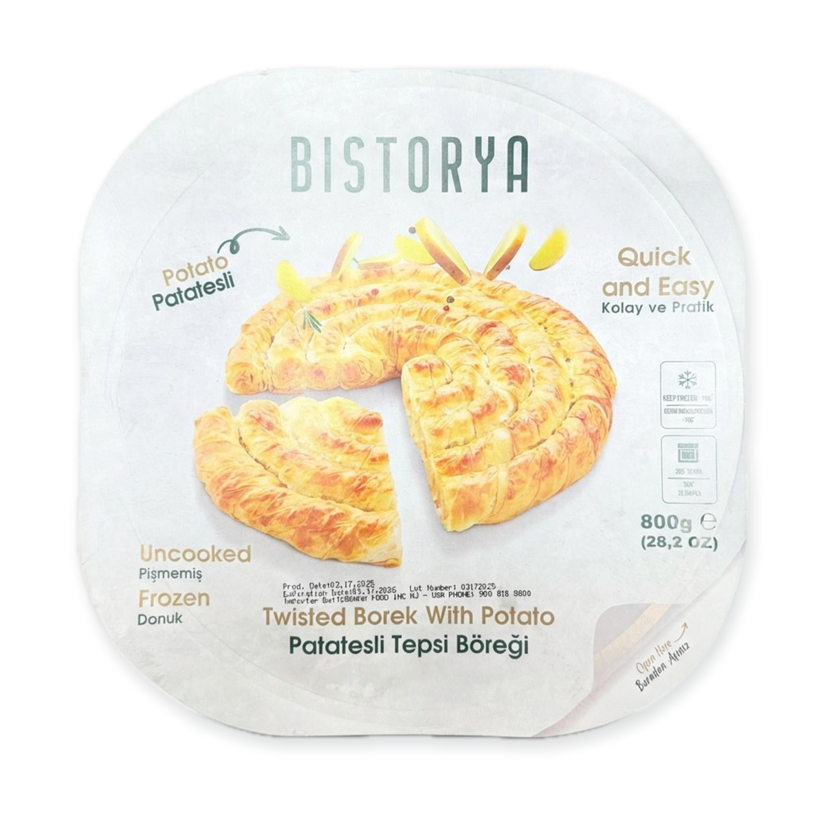 Twisted Borek With Potato (800g)by bistorya