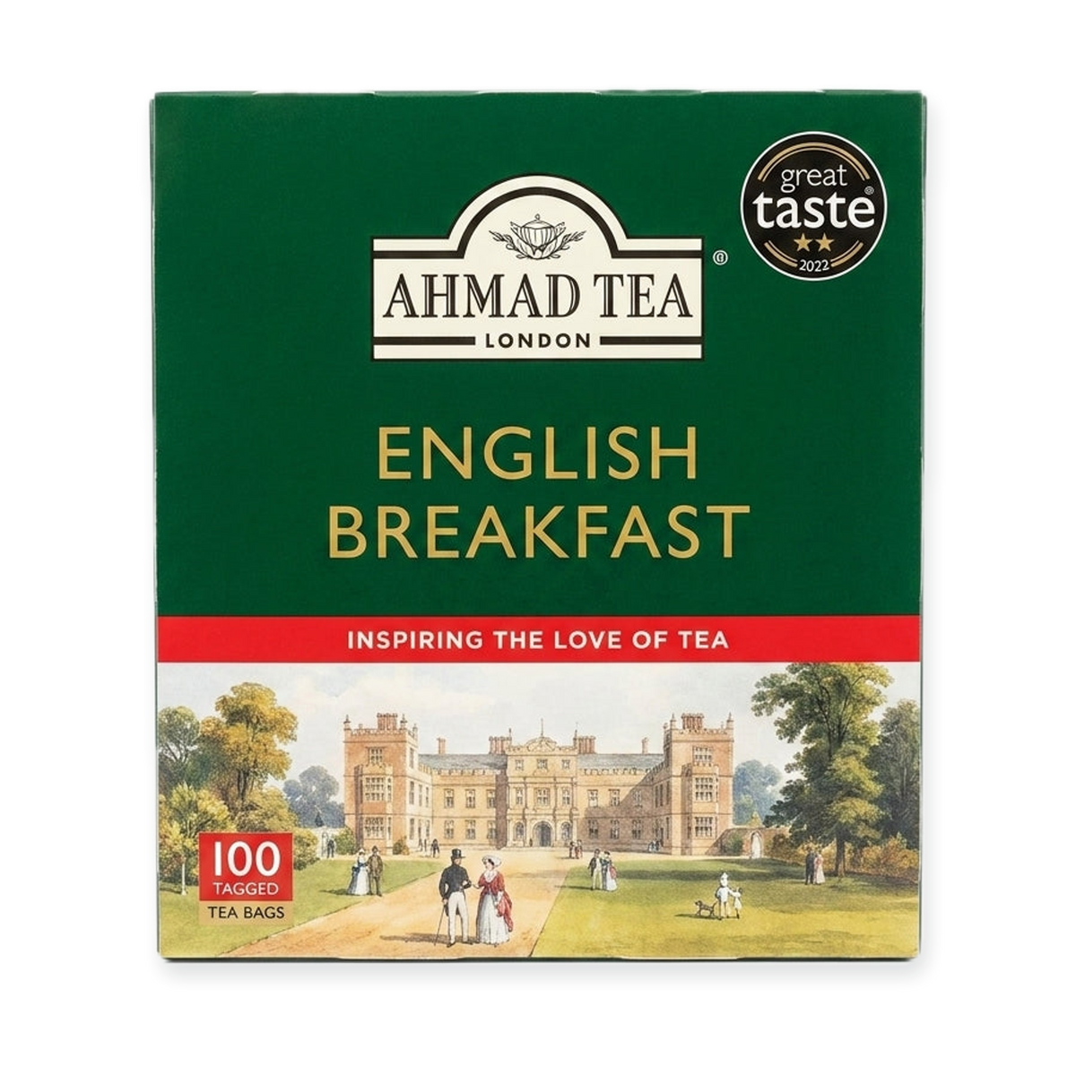 Ahmad Tea English Breakfast 200g (100 Bags) - Award-Winning Black Tea