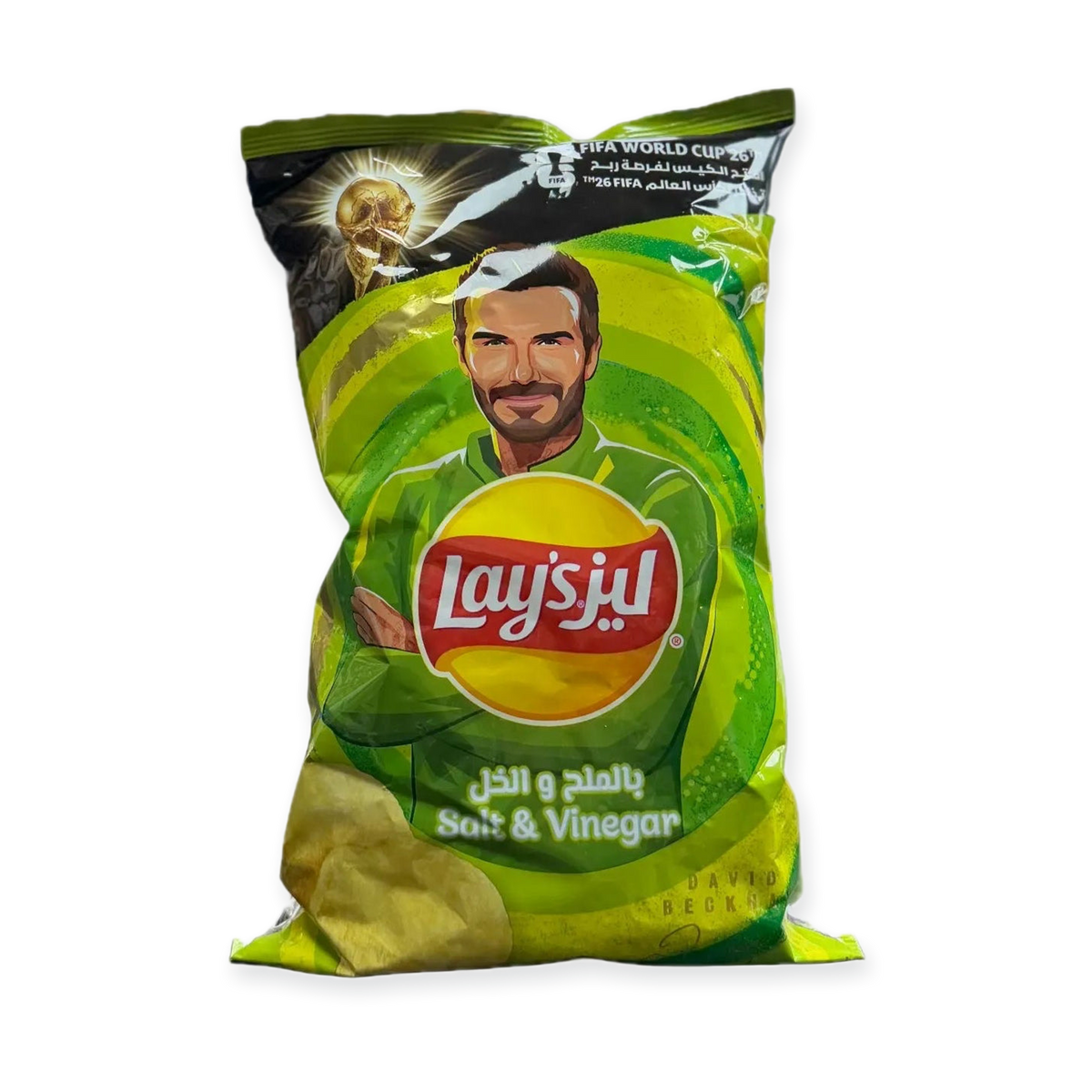 Lay's Salt & Vinegar Chips 170g - FIFA World Cup 2026 Edition