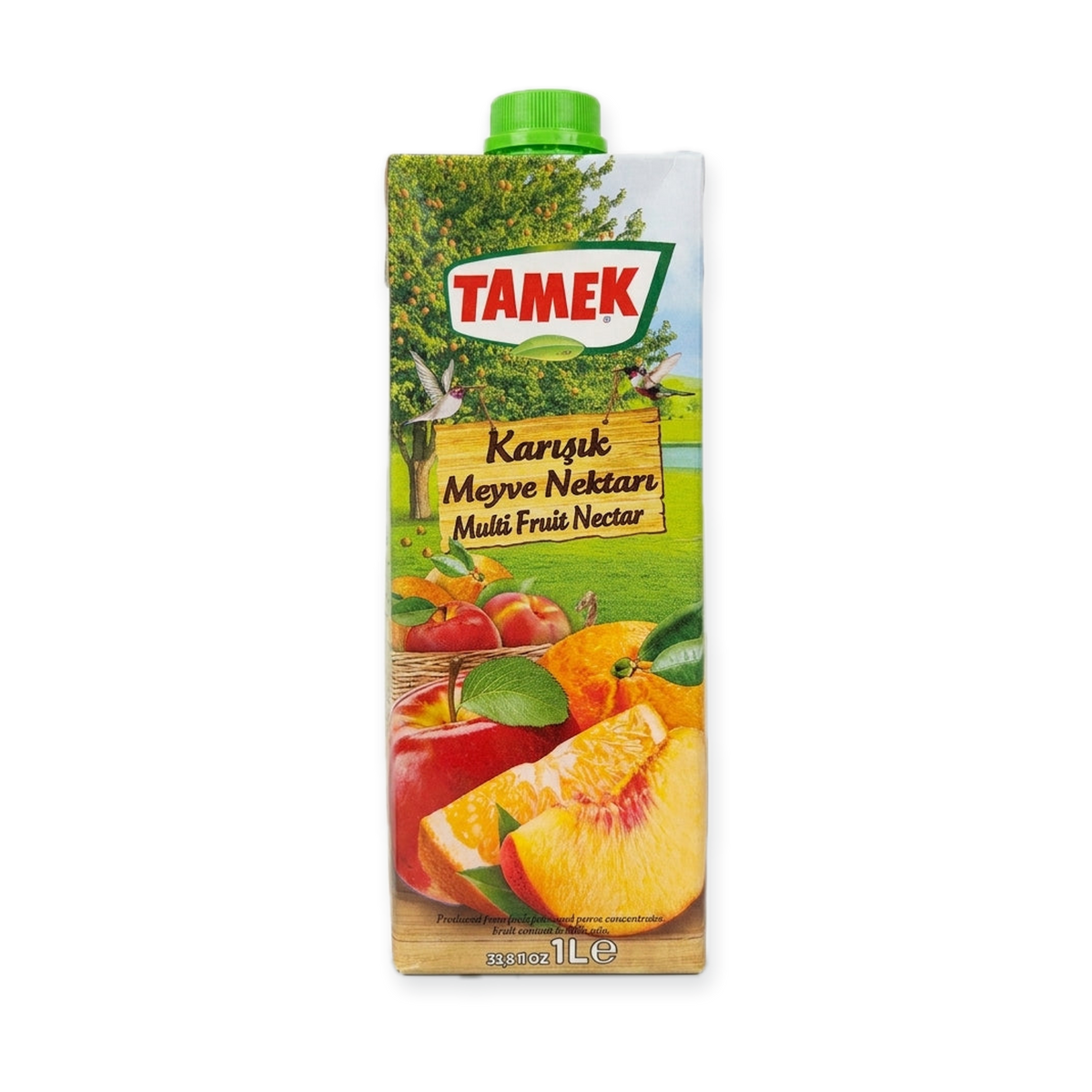 Tamek Multi Fruit Nectar 1L - Premium Turkish Mixed Fruit Juice