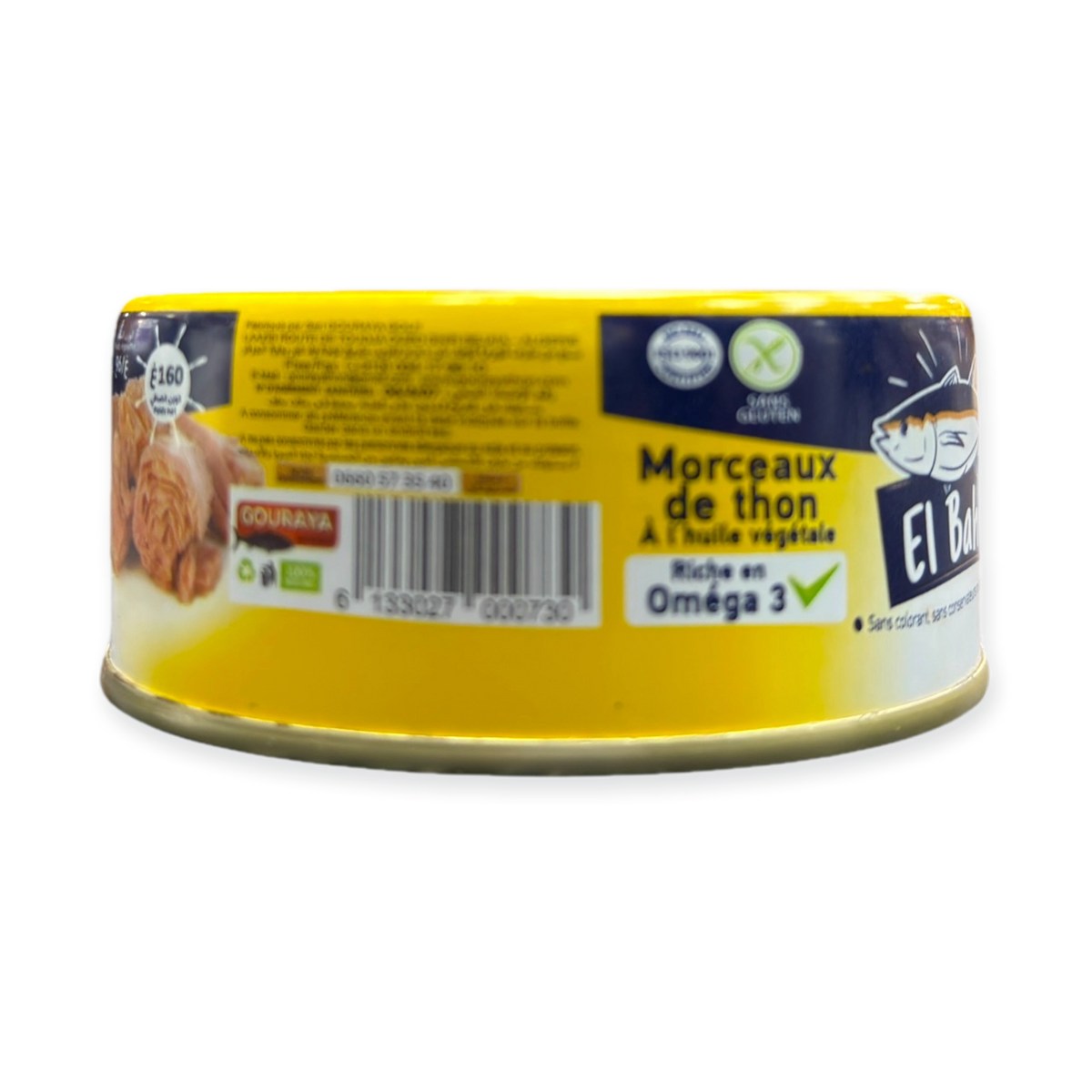 El Bahri Tuna In Vegetable Oil – 160g Canned Seafood