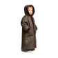 Cozy Kids Hooded Fur Coat – 2-3y Old, Soft Warm Material, Durable & Easy to Wear