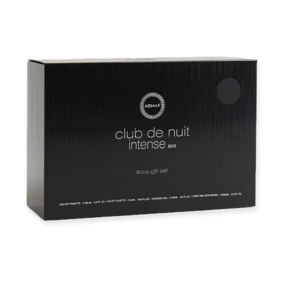 Armaf Club de Nuit Intense Man 4-Piece Gift Set — EDT 105ml + Body Spray + Shower Gel