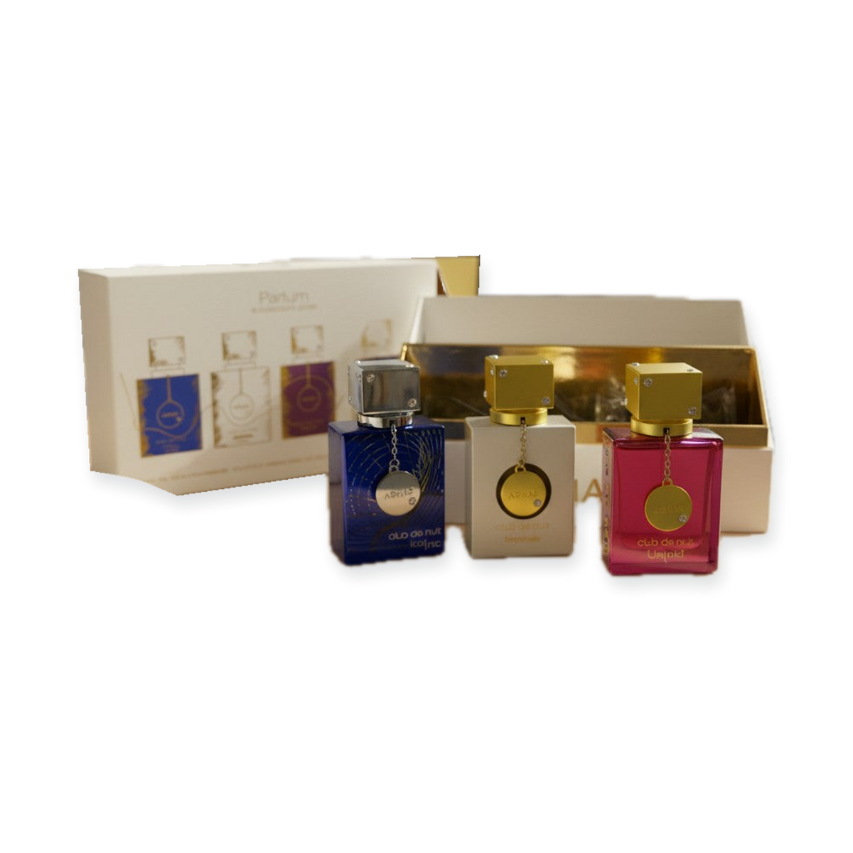 Armaf Club de Nuit Parfum Gift Set — Iconic + Impériale + Untold (3x30ml)