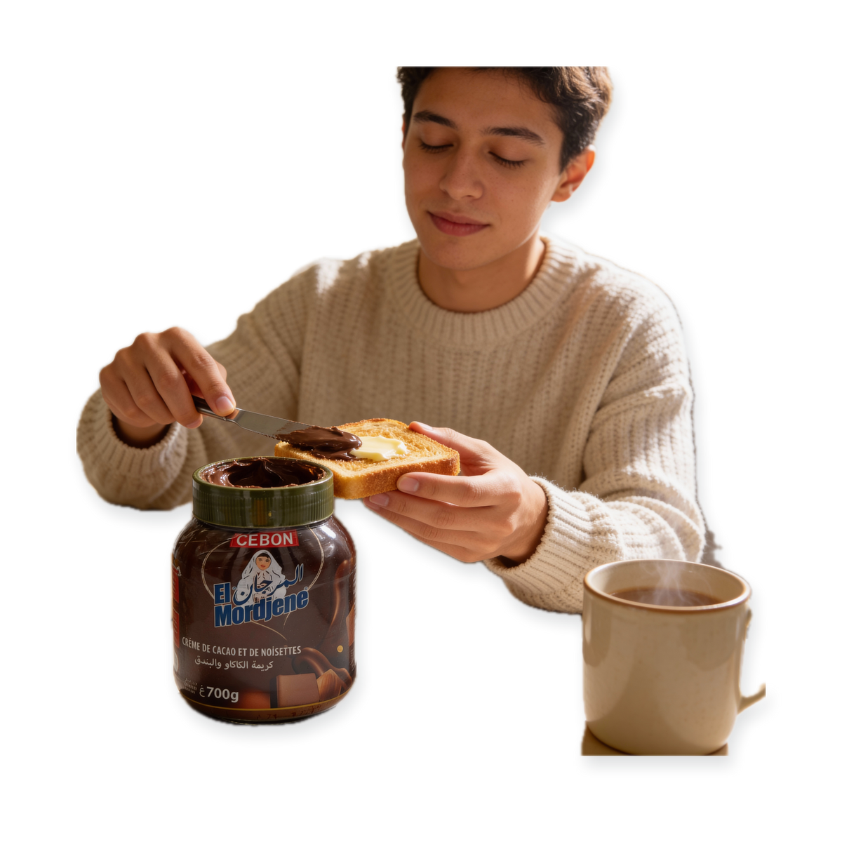 elmordjene Cebon El Mordjene Gourmet Hazelnut Chocolate Spread 700g