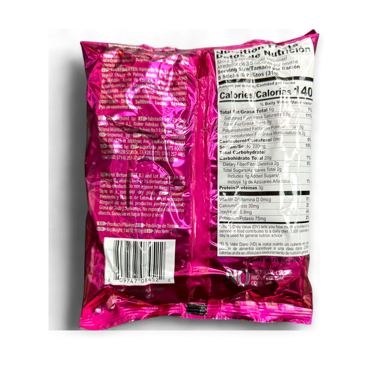 ETI CRAX Sesame Sticks 110g