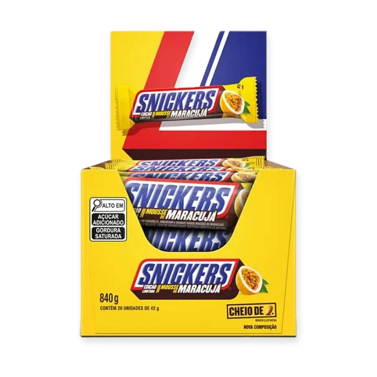 Snickers Mousse De Maracuja Passion Fruit (Brazil)