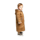 Cozy Kids Hooded Fur Coat – 2-3y Old, Soft Warm Material, Durable & Easy to Wear
