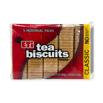 ETI Tea Biscuits – 1000G Crunchy Sweet Flavor