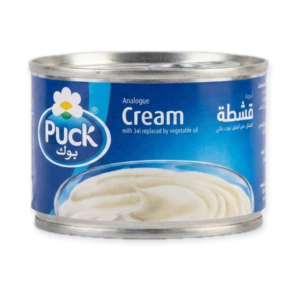 Puck Analogue Cream 170g - Milk 34% Replaced by Vegetable Oil