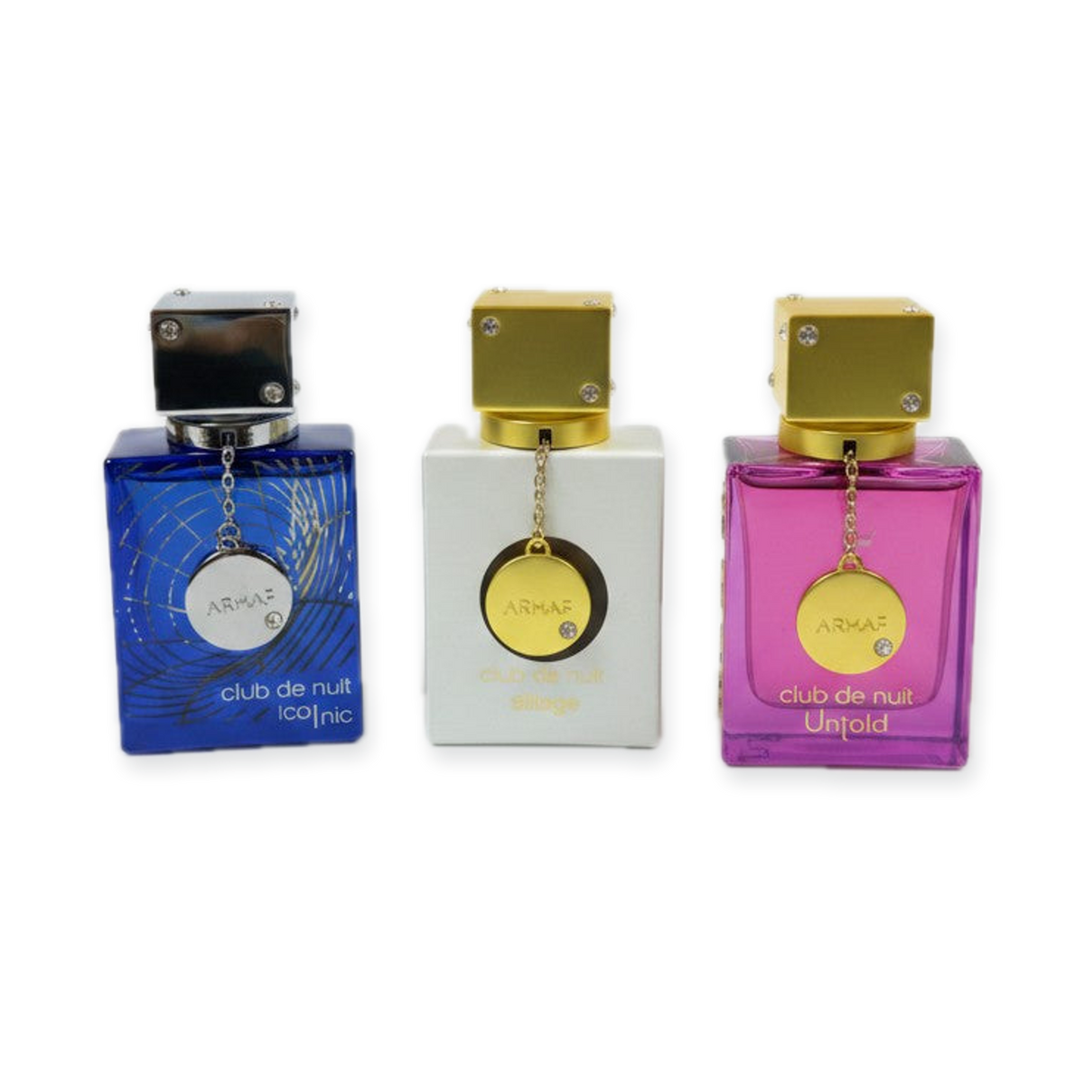Armaf Club de Nuit Parfum Gift Set — Iconic + Impériale + Untold (3x30ml)