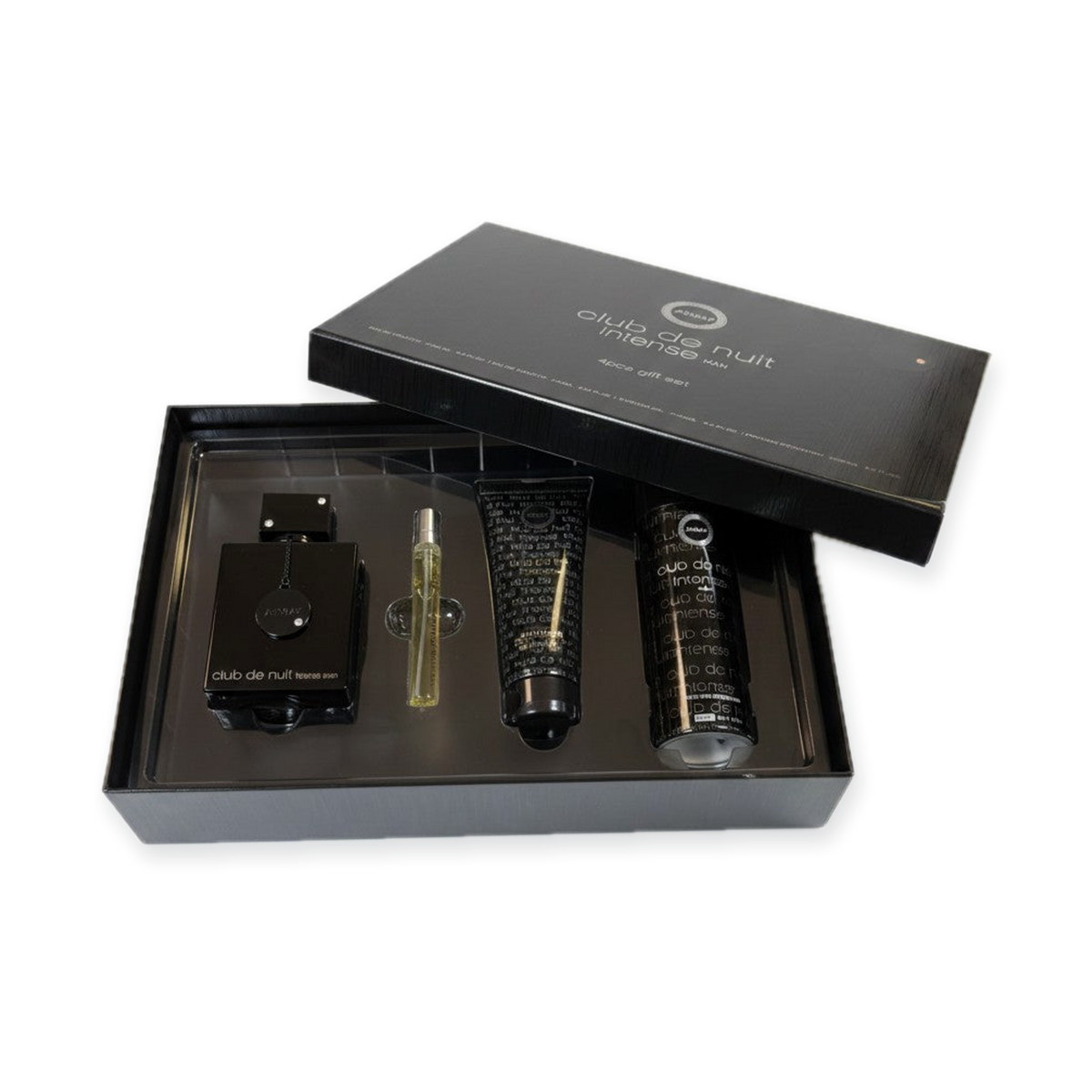 Armaf Club de Nuit Intense Man 4-Piece Gift Set — EDT 105ml + Body Spray + Shower Gel