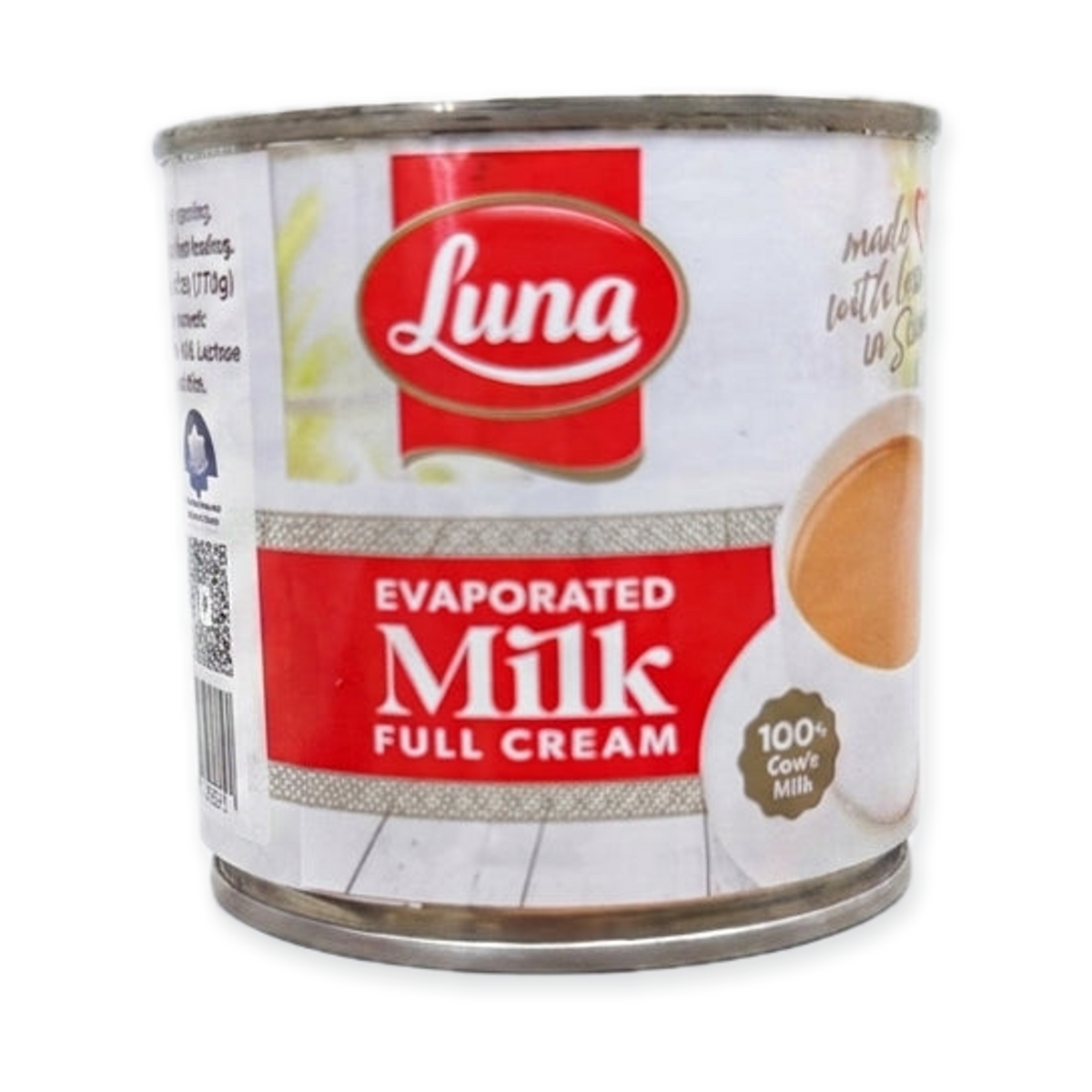 Luna Evaporated Milk Full Cream 170g - 100% Cow's Milk