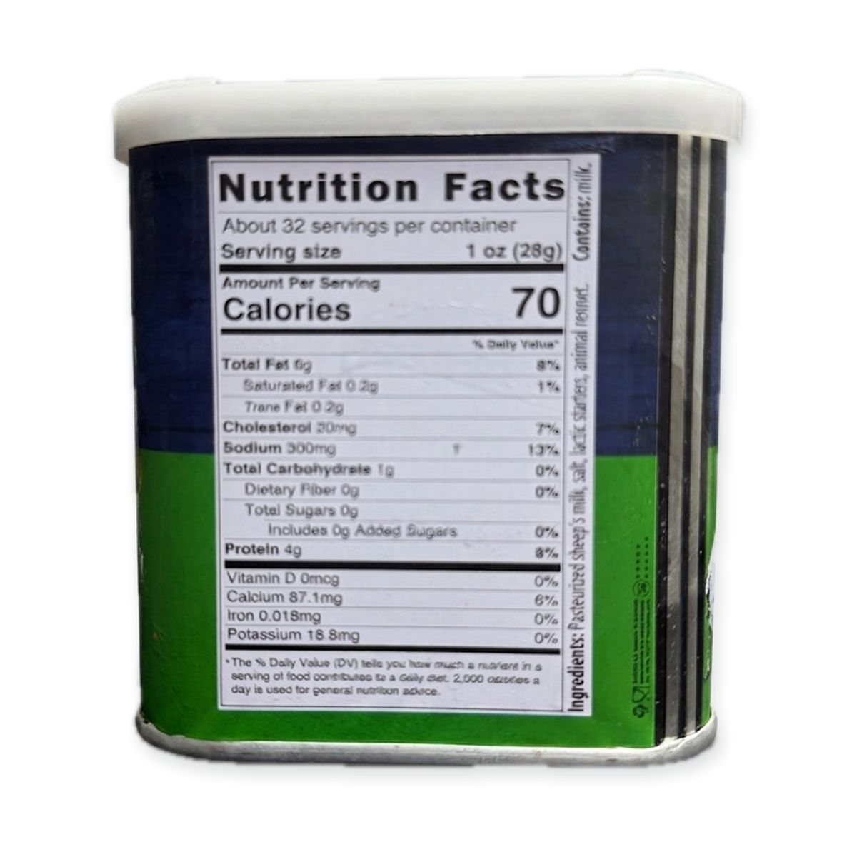 Urfa Farm Feta Sheep's Milk Cheese 2 LBS - Ripened in Brine