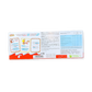 Kinder Cards 128g (5x2 Pack) - Premium Milk & Cocoa Biscuits