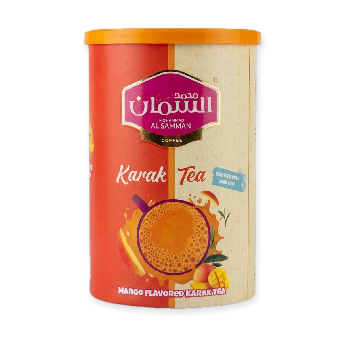Al Samman Karak Tea Mango Flavored - Authentic Middle Eastern Tea Mix