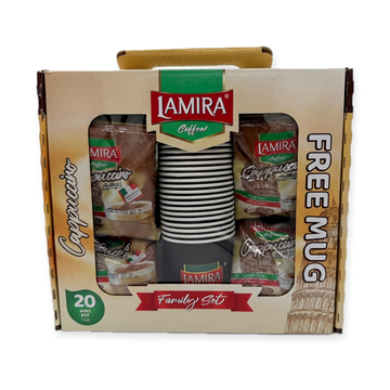 Family Set Cappuccino with Free Mug (1 POUNDS)