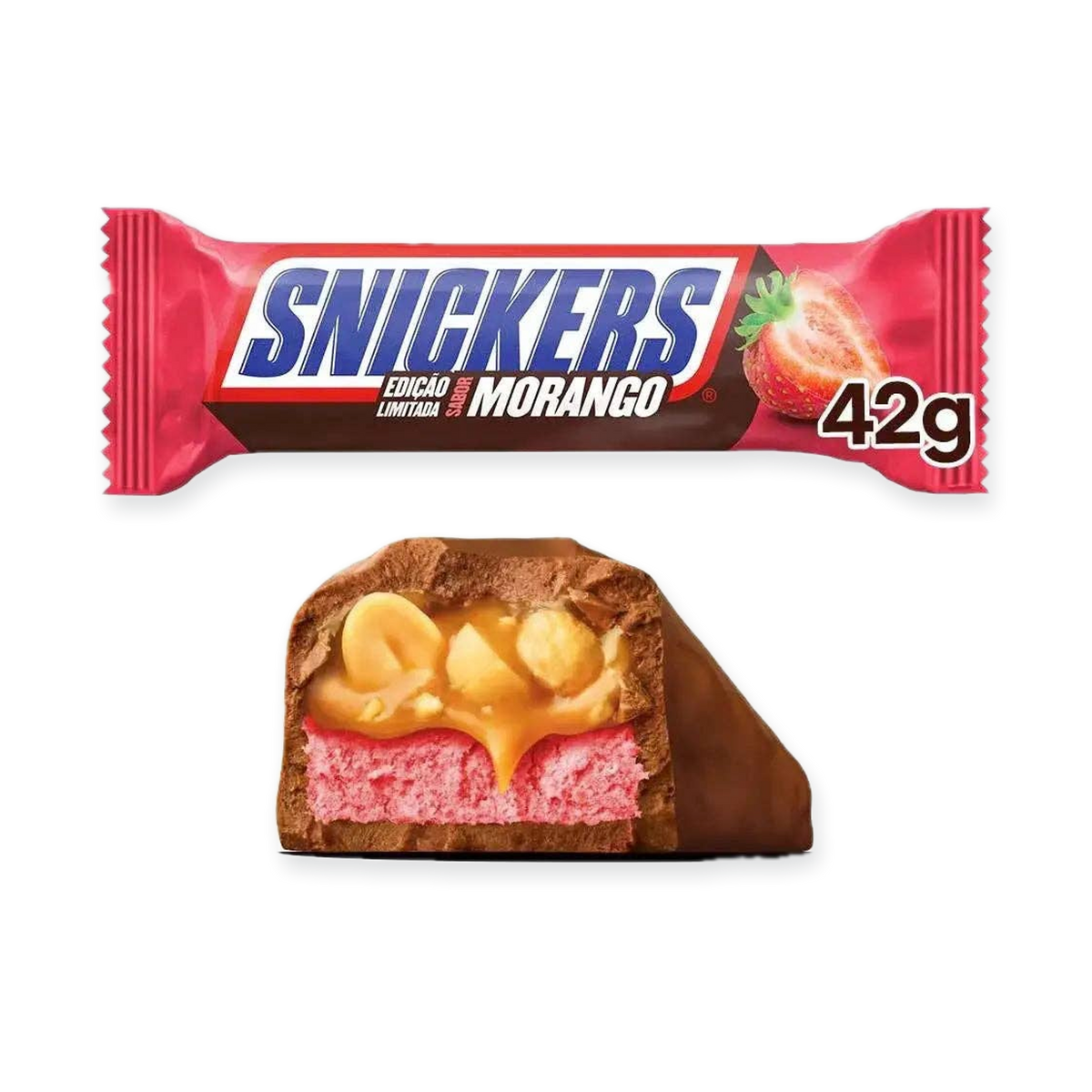 Snickers Strawberry Morango Brazil