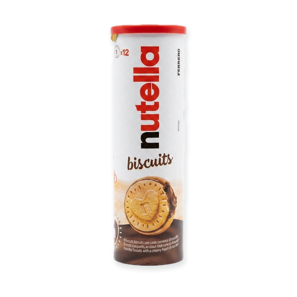 Nutella Biscuits 304g - Hazelnut Cream Filled Cookies (12 Pieces)