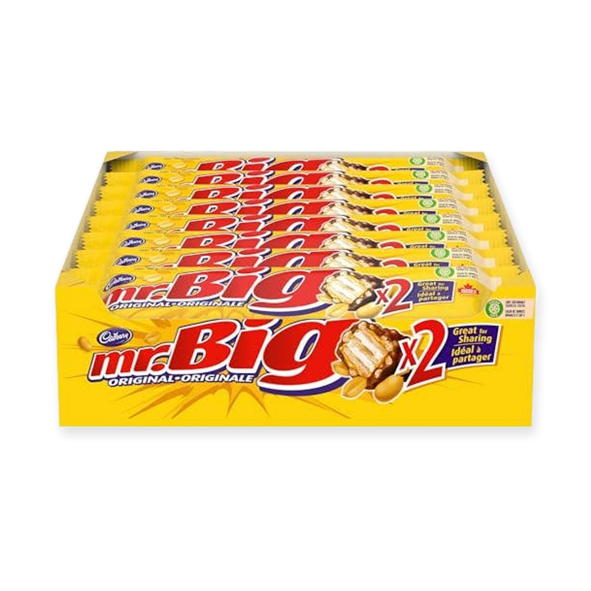 Cadbury Mr. Big King Size, Chocolatey Candy Bars