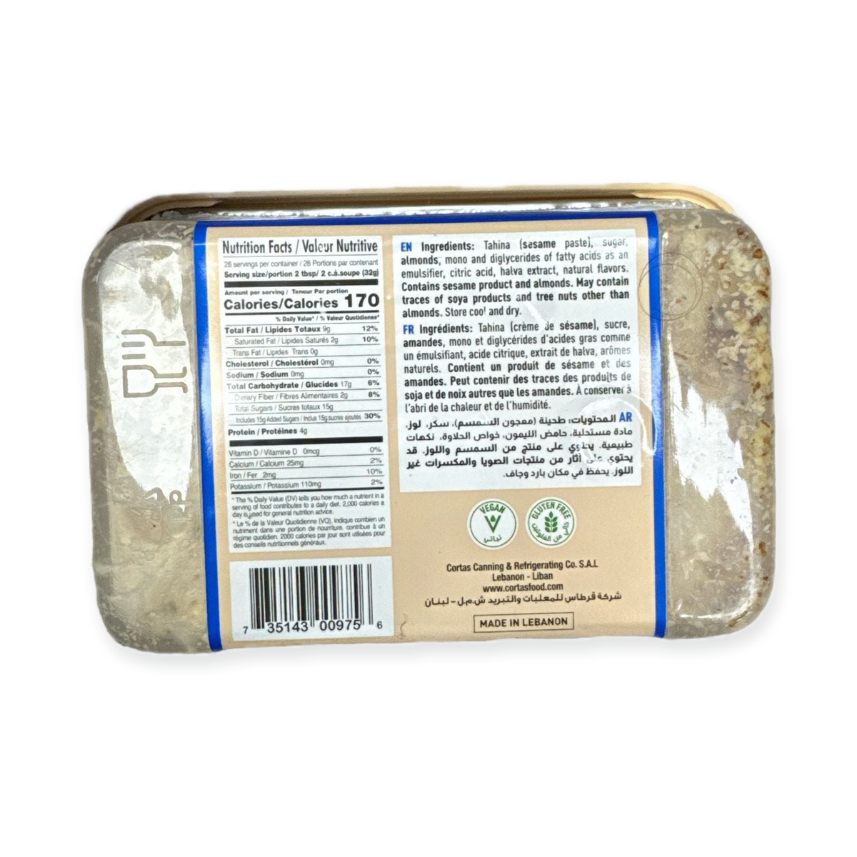 Market – Cortas Halva with Almonds